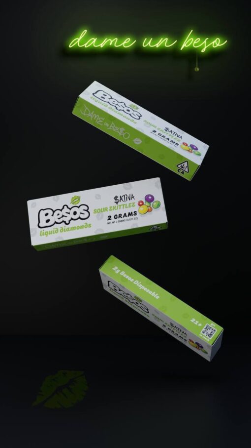 Besos Sour Zkittlez 2G Disposable,besos live resin disposable,where to buy Besos Sour Zkittlez 2G Disposable,besos weed,besos dispo